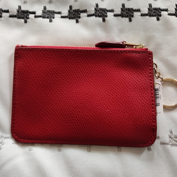 Coach Coin Purse Gun Metal Keychain - Picture 2 of 2